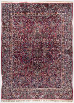 Rug, Kirman, approx. 365 x 265 cm.