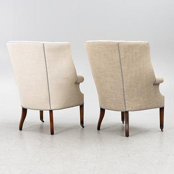 Armchairs, a pair, "Churchtown", Artwood.