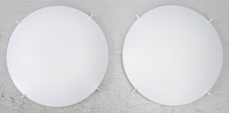 Uno & Östen Kristiansson, taklampor / plafonder, ett par, "Plafo", Luxus, modellen formgiven 1960.
