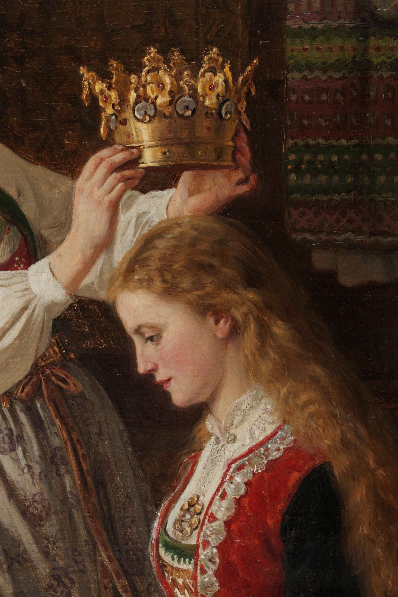 Adolph Tidemand, "Brudepynting".