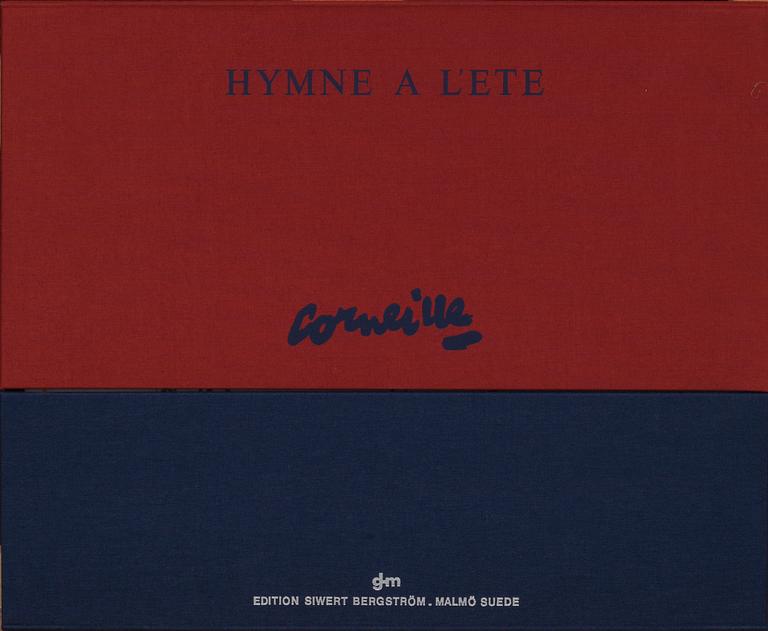 BEVERLOO CORNEILLE, mapp med fyra färgserigrafier, signerade och numrerade VIII/XX.