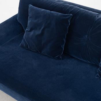 Amelia Widel, a sofa, "Blanca Velvet", MeliMeli, 21st century.