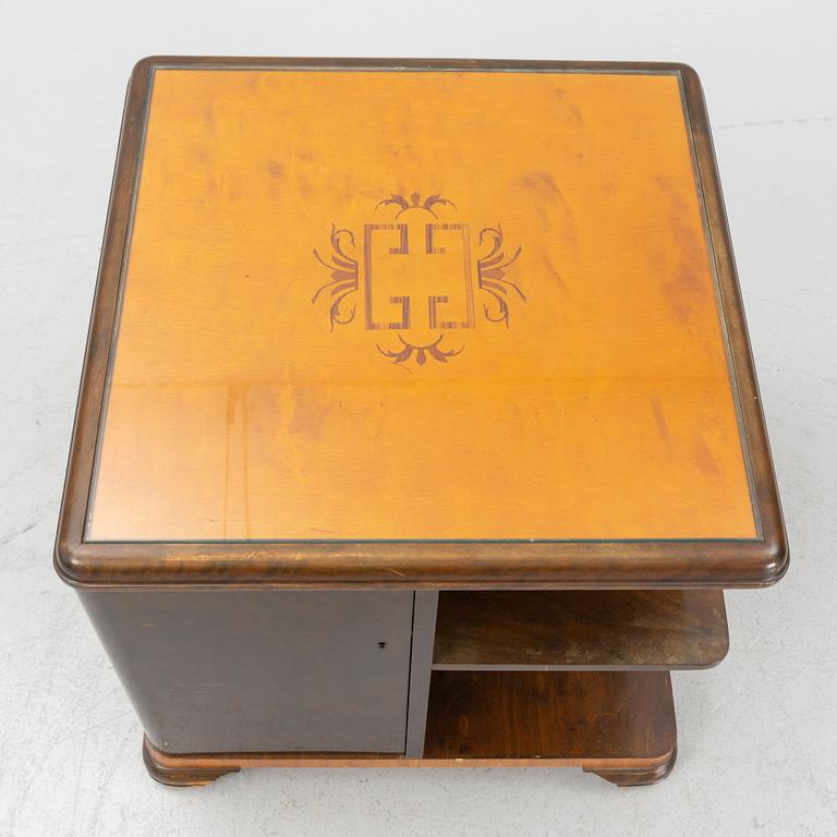 A smoking table, 1930's.