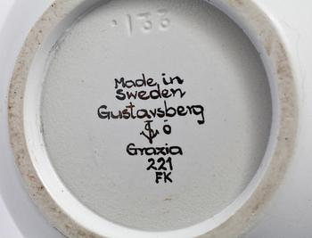 VASER, 2st,  keramik, "Grazia", Stig Lindberg Gustavsberg.