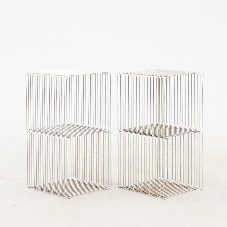 Verner Panton, Hyllsystem "Wire cube" 6 st 1900-talets senare del Danmark.