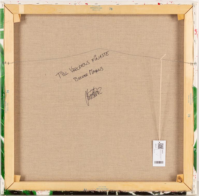 CHRISTIAN BEIJER, acrylic on canvas, signed and dated 2012/13.