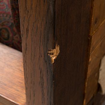 Sohva, Hotel Kämp, 1800-luvun loppu. Pituus 315 cm.