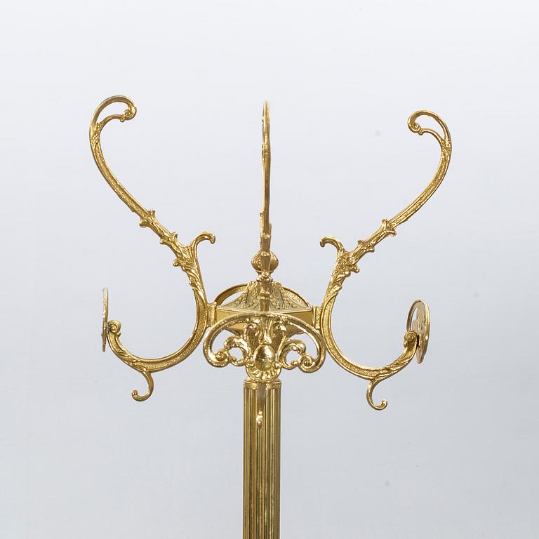 A second half of the 20th century brass coat hanger.