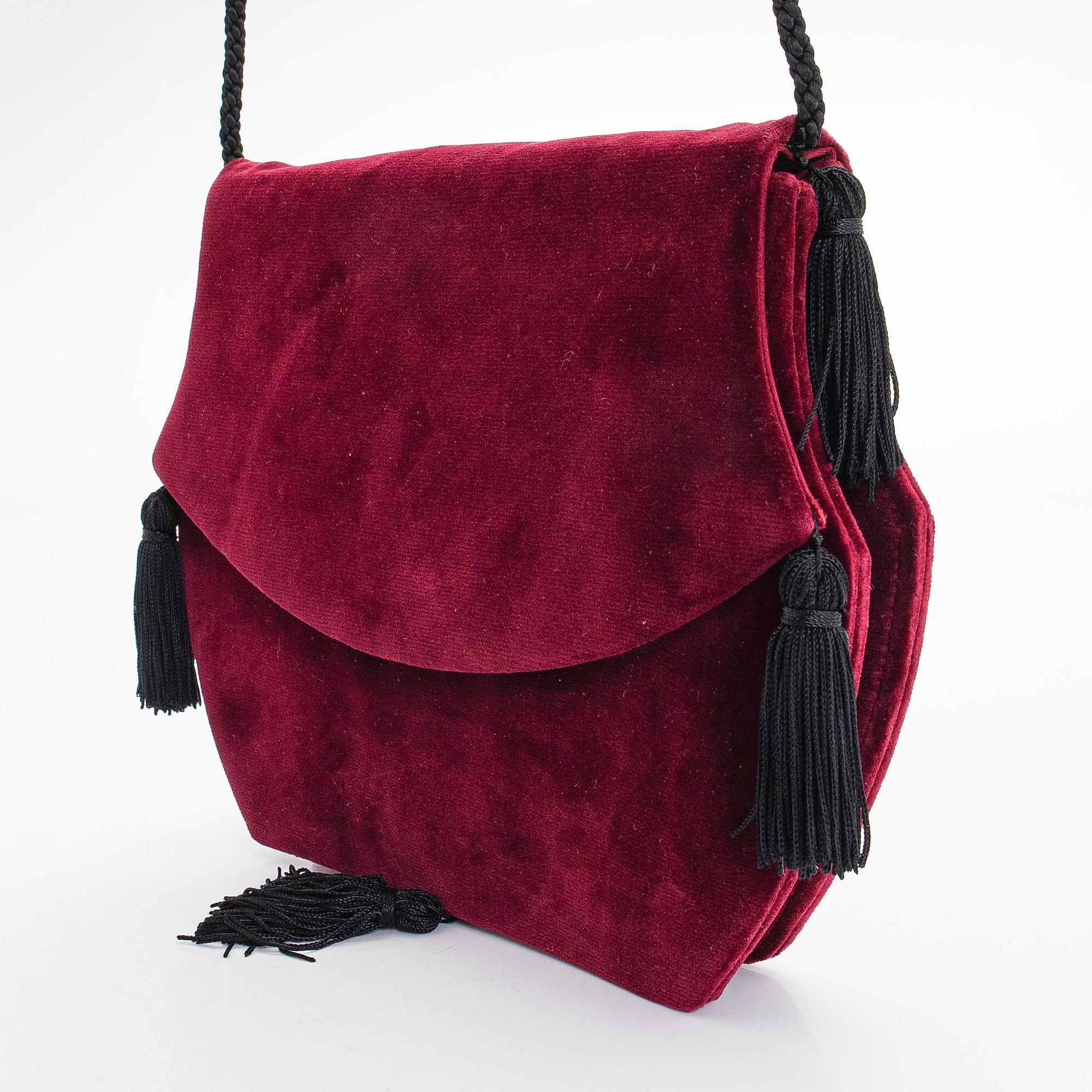 Yves Saint Laurent, an evening bag.