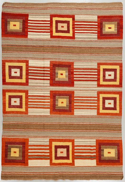 A kelim rug, 280 x 210 cm.