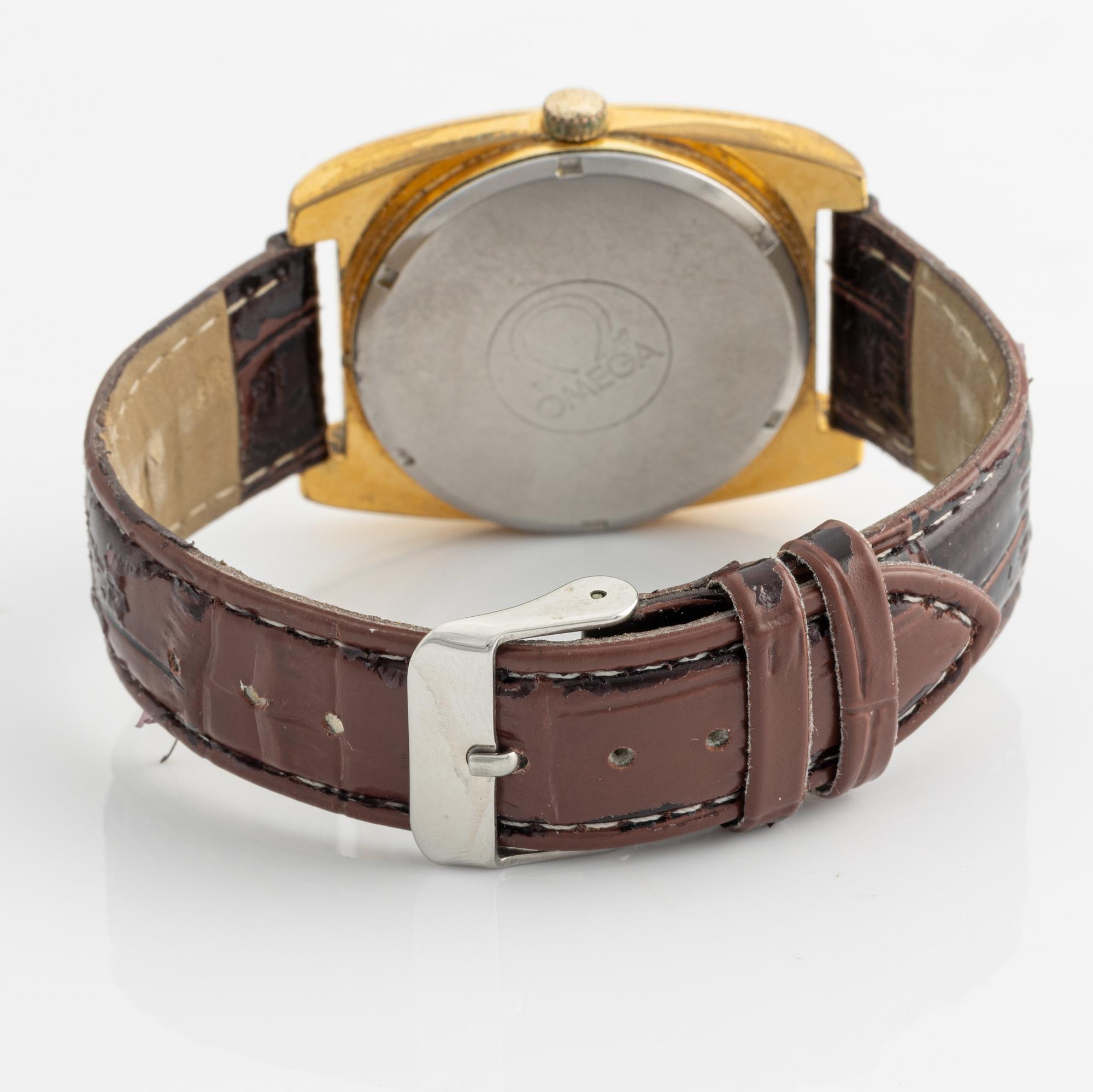 Omega, Genève, wristwatch, 36 mm.
