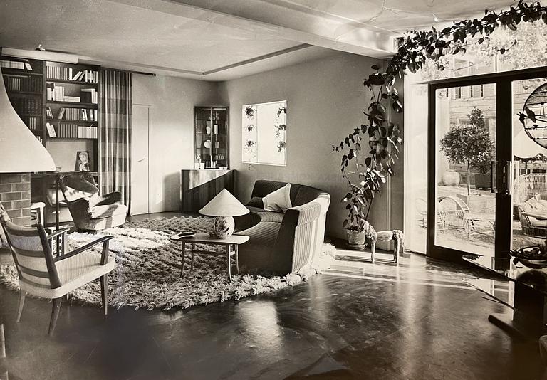 Elias Svedberg, an important side table, Nordiska Kompaniet, Sweden, for the World Exposition in Paris 1937.