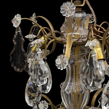 LJUSKRONA, rokokostil, omkring 1900.