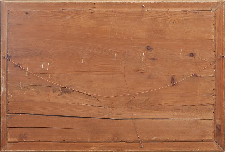 SPEGEL/RAM, gustaviansk stil. 1800-tal.