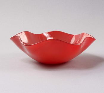 SKÅLAR, 3 st, glas, Sven Palmqvist, Orrefors.