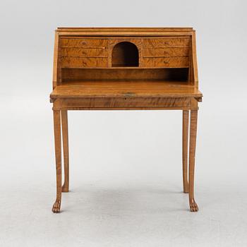 Drop-front secretary desk, 1920s.