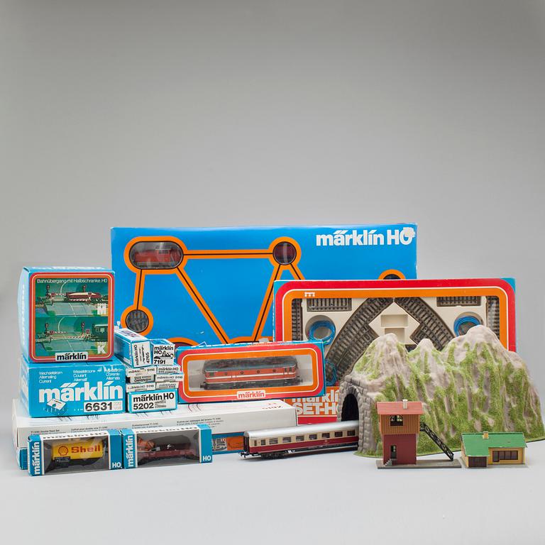 MÄRKLIN, modelljärnväg, 1900-taletsslut skala H0.