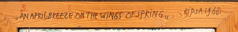 Ardy Strüwer, "An April breeze on the wings of spring".