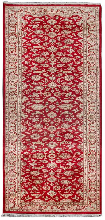 A runner, Kashmir, ca 313 x 79 cm.