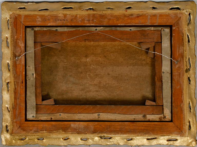 GEORGE HENRY JENKINS, olja på duk, signerad.