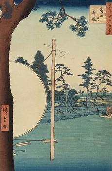 Ando Hiroshige, efter, "Takata Riding Grounds".