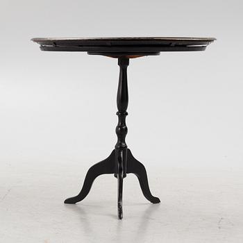 A late 19th century tray table.