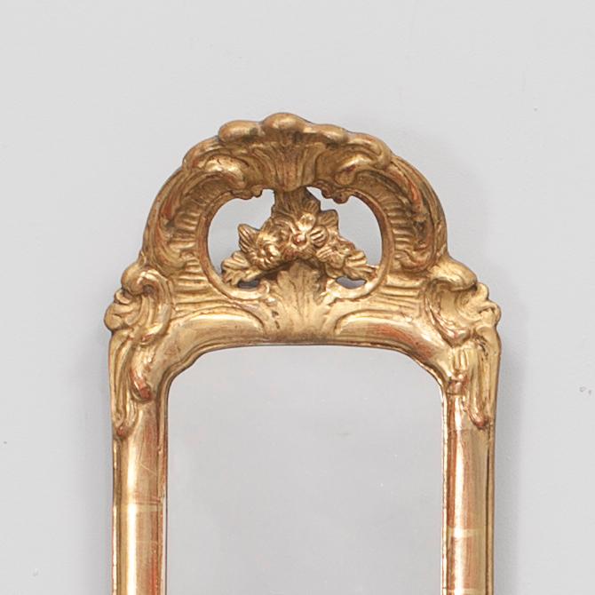 A pair of wall mirror sconces, first half of the 20th century.