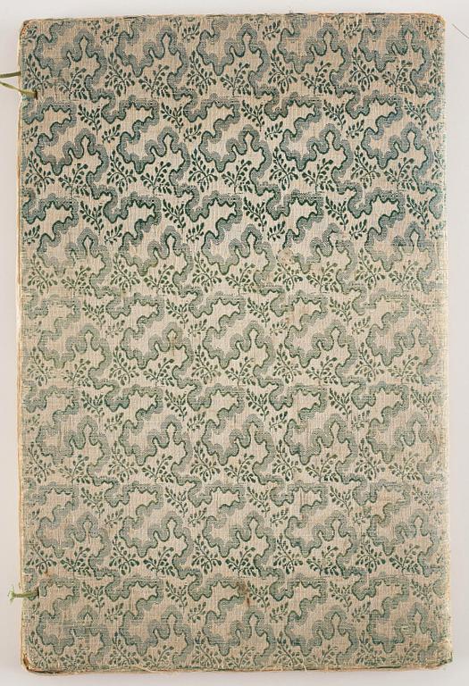 An album with 12 Chinese paintings by anonymous artist, Qing dynasty, 19th Century.
