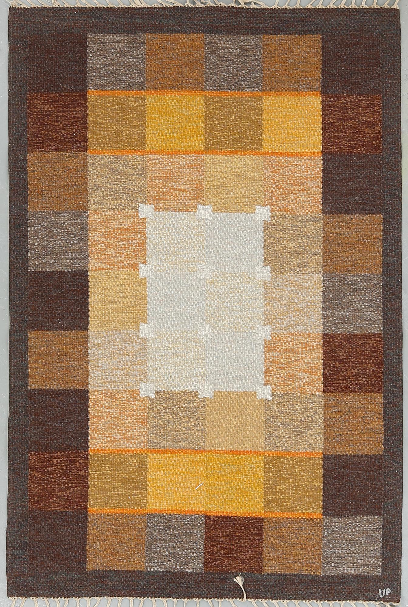 MATTA, rölakan, signerad UP (Ulla Parkdahl). Ca 200x132 cm.