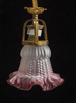 A ca 1900 ceiling light.