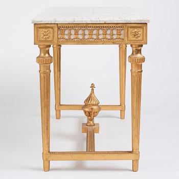 Konsolbord, Stockholmsarbete i Pehr Ljungs art (1743-1819), Sengustavianskt.