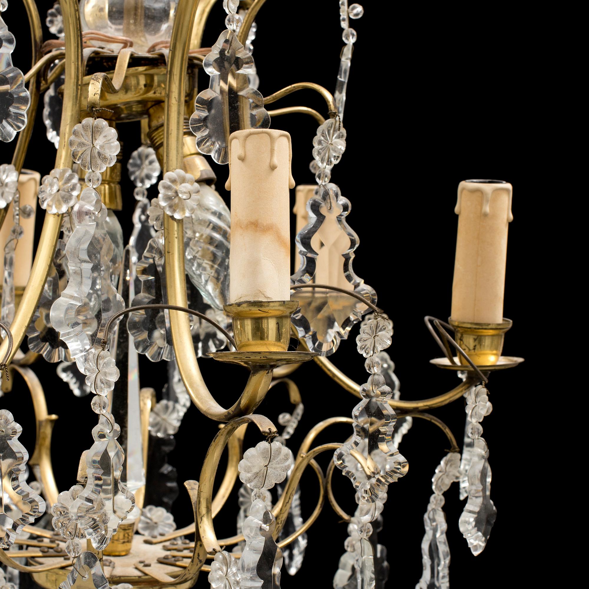 A mid 20th century ceiling light.