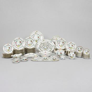 Herend, matservis, 100 delar, porslin, "Indian Basket" Ungern.