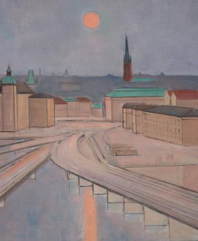 Einar Jolin, Månsken över Stockholm.