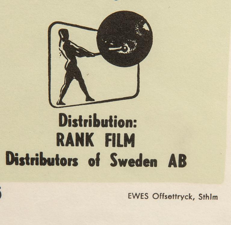 Film poster "Konga" 1961.