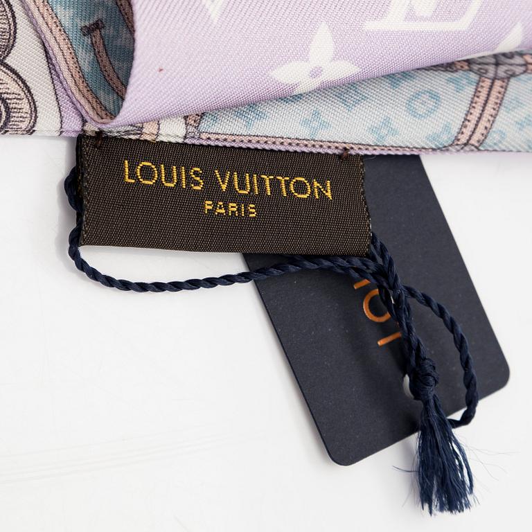 Louis Vuitton, huivi "Around the world".