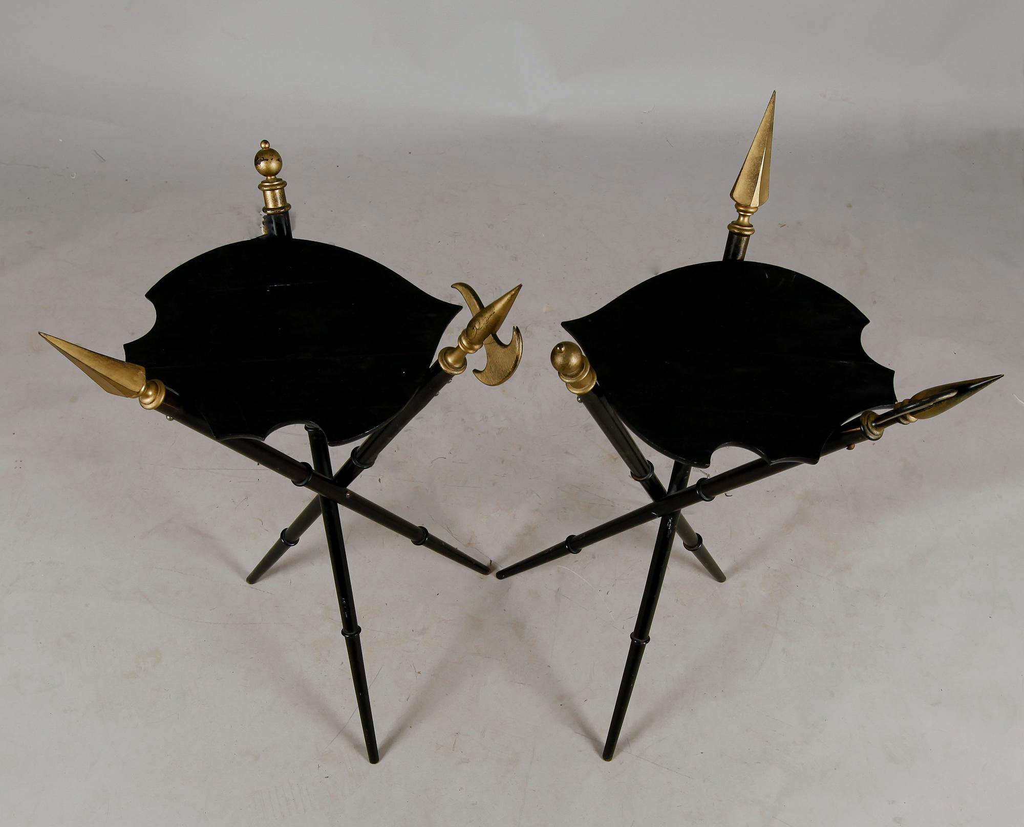 PIEDESTALER, 1 par, 1800-/1900-tal.