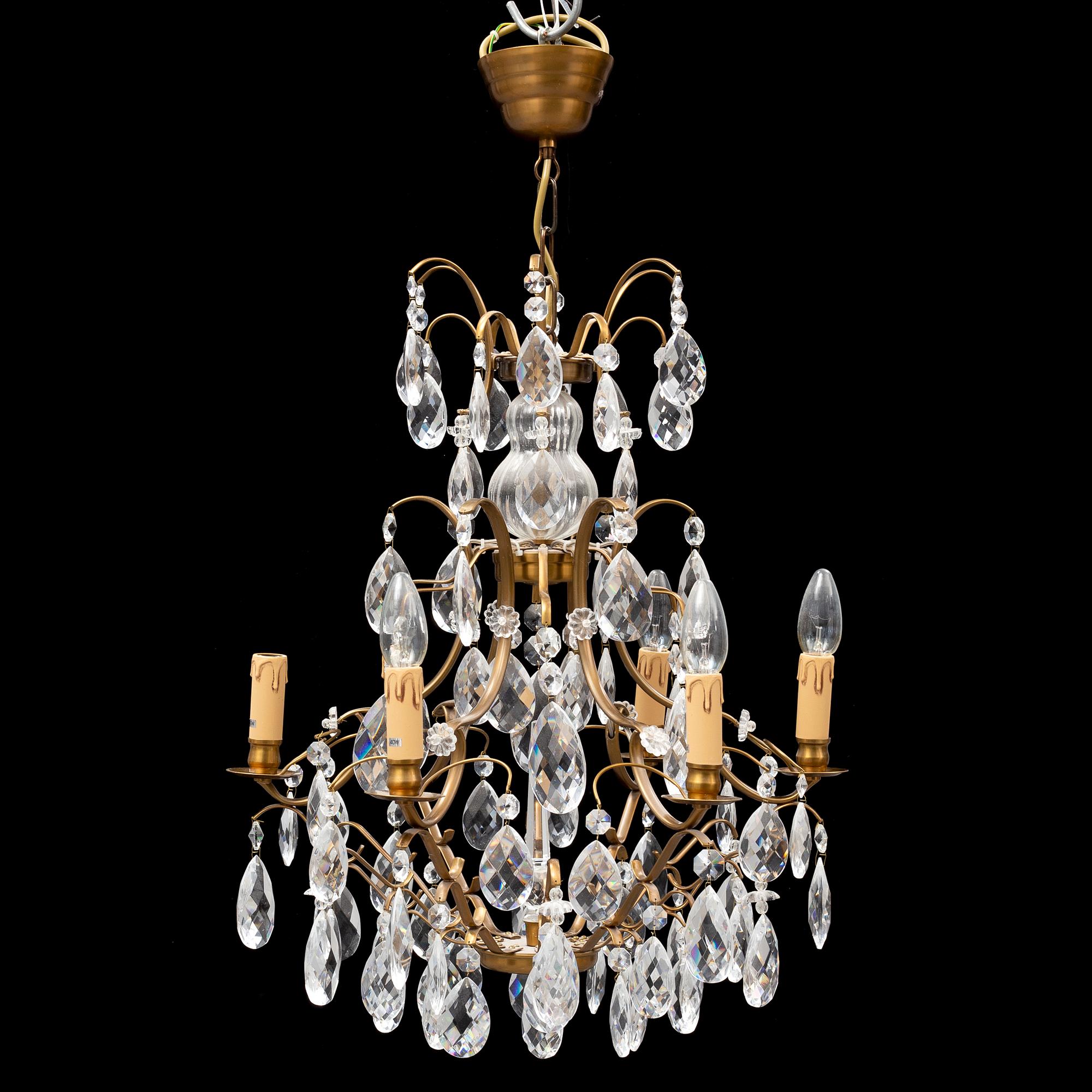 TAKKRONA, barockstil, sent 1900-tal.