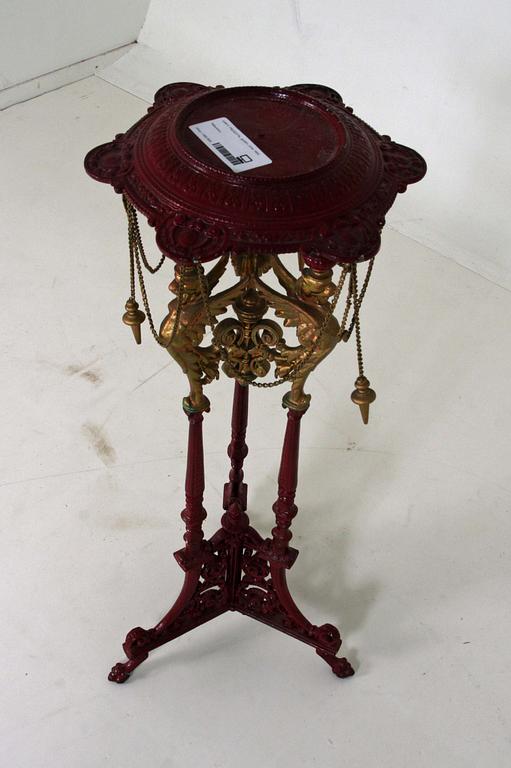 PIEDESTAL, gjutjärn, omkr 1900.