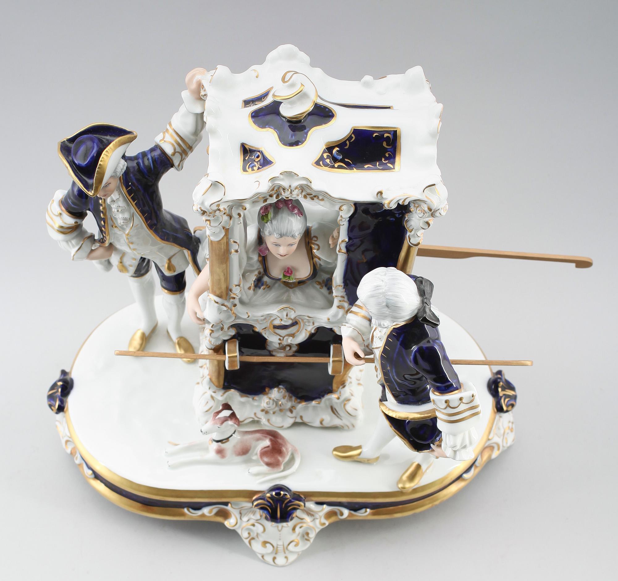 FIGUR, porslin, Royal Dux, 1900-talets mitt.