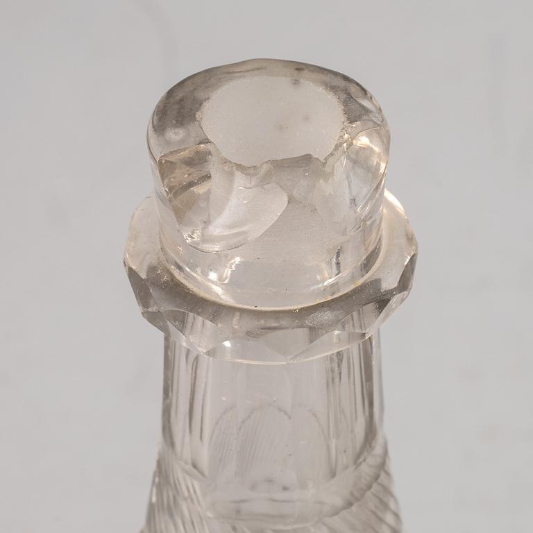 O Sohlberg, bordssurtout, silver och glas, Falun 1830.
