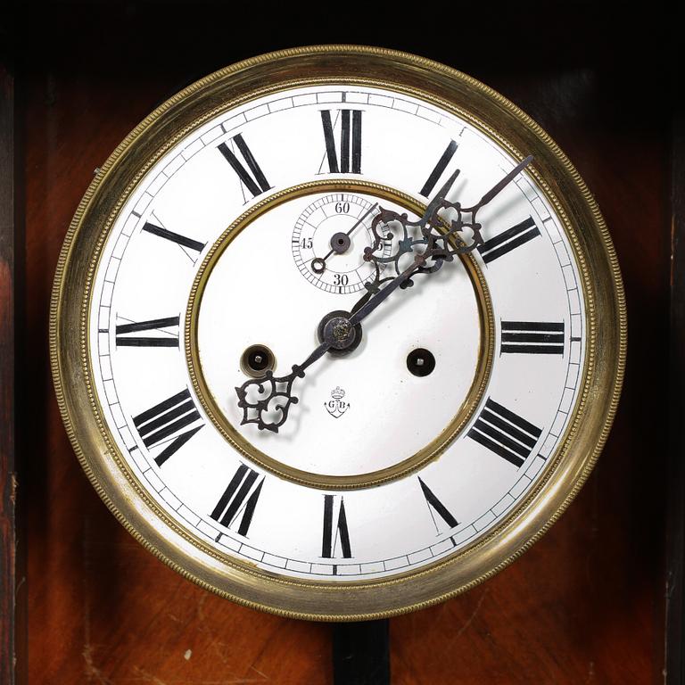 VÄGGPENDYL, nyrenässans, 1800-talets slut.