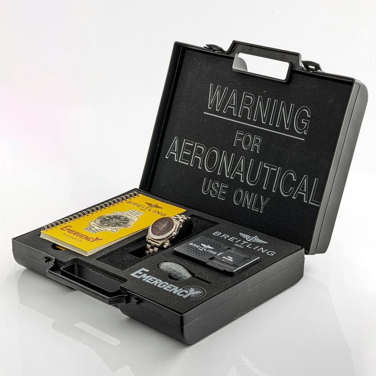 Breitling, Emergency, wristwatch, 43 mm.