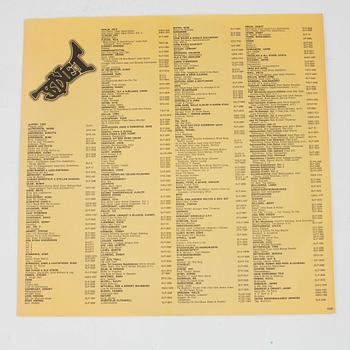 Rod Stewart, "Blondes Have More Fun", LP, signed, 1978.