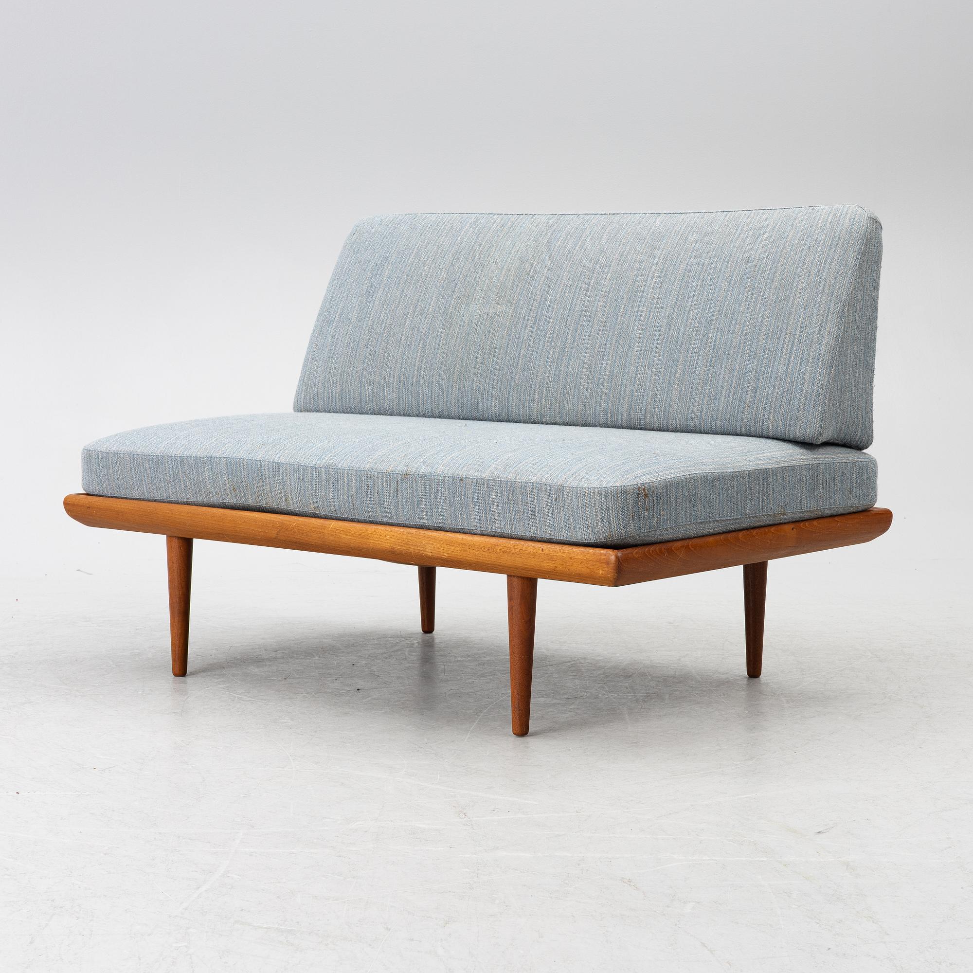 Peter Hvidt & Orla Mølgaard Nielsen, a 'Minerva' sofa, France & Son, Denmark, 1960's.