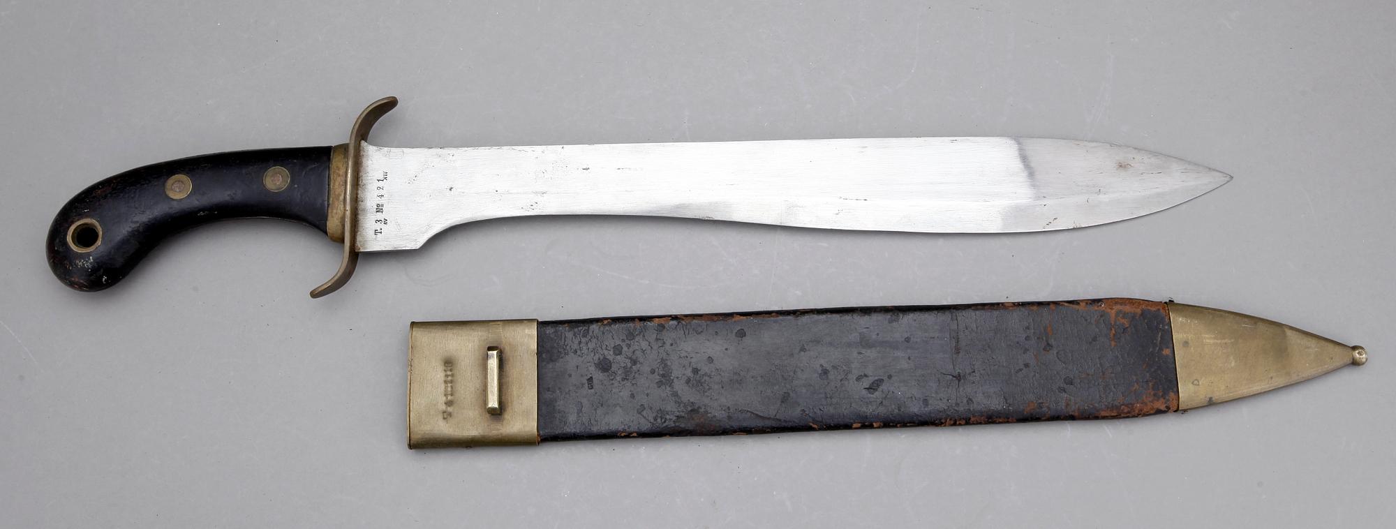 FASKINKNIVAR, snarlika, modell m/1848.