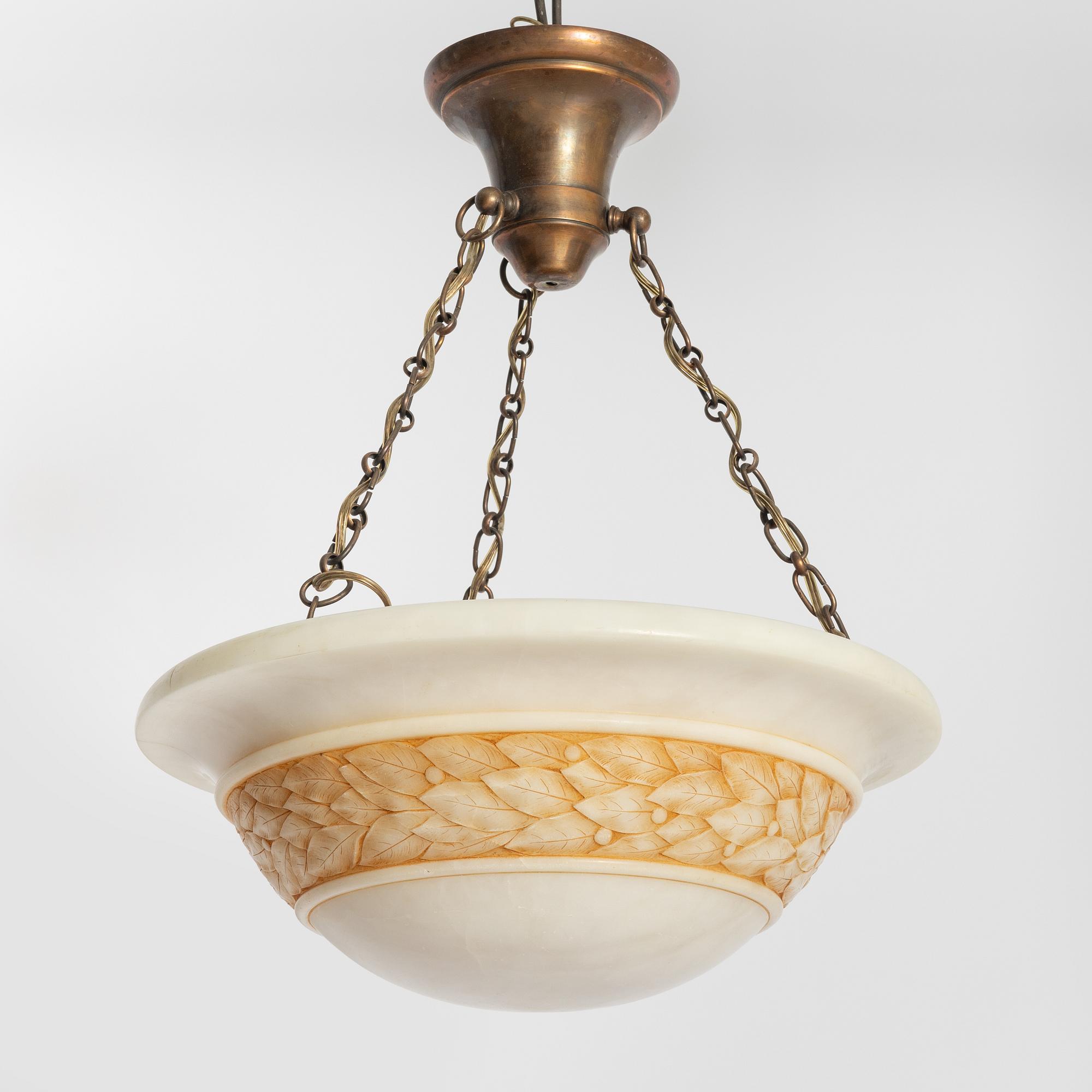 A ceiling lamp, 1920s.