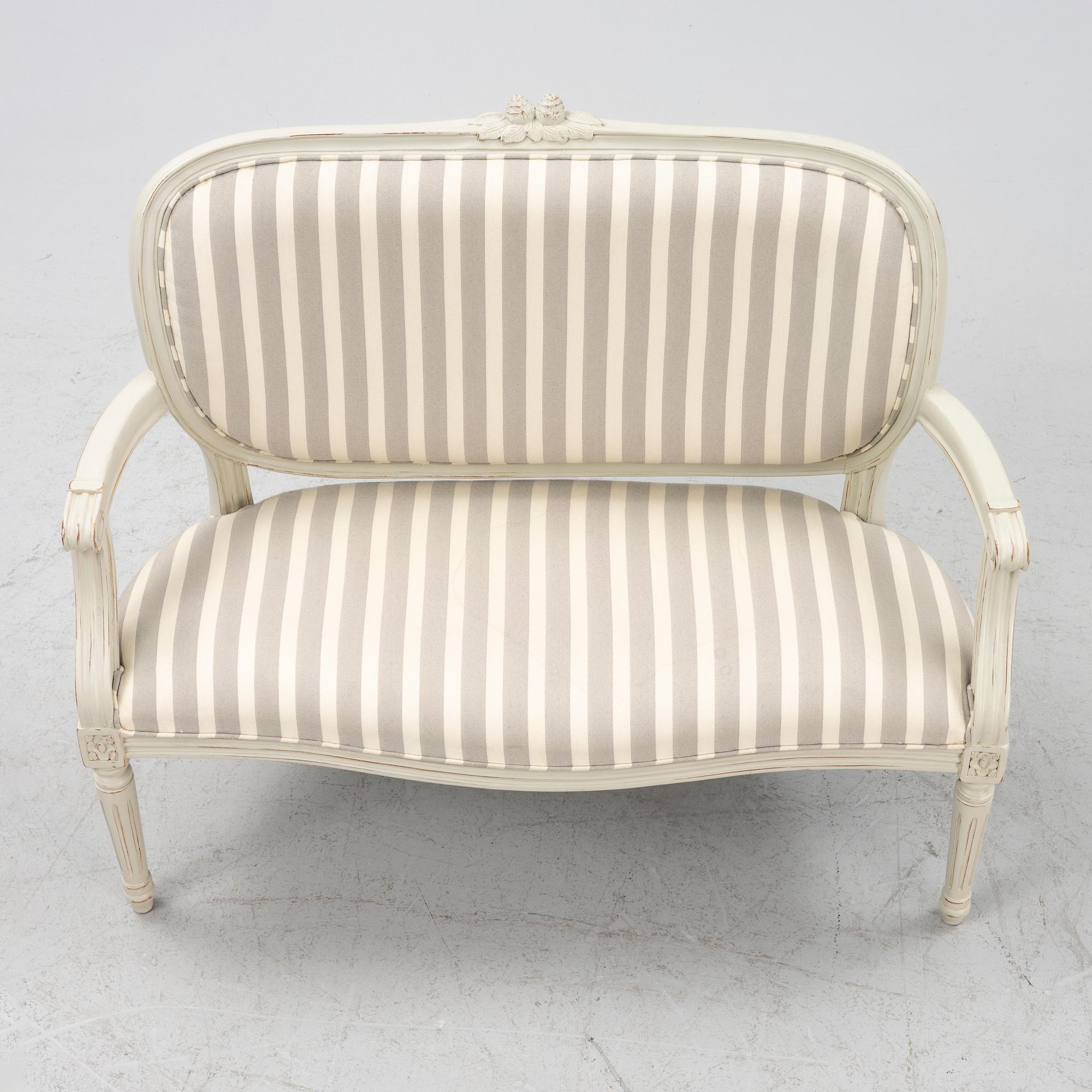 Barnmöbler, 4 delar, Gustaviansk stil, 1900-talets senare del.