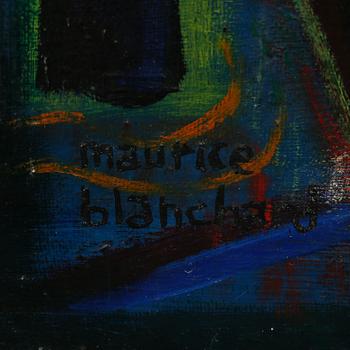 MAURICE BLANCHARD, olja på duk, signerad.