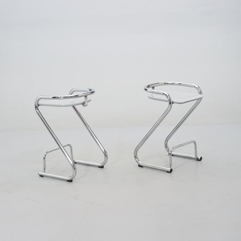 BARSTOLAR, 2 st, Börje Lindau, 1900-taleta andra hälft.